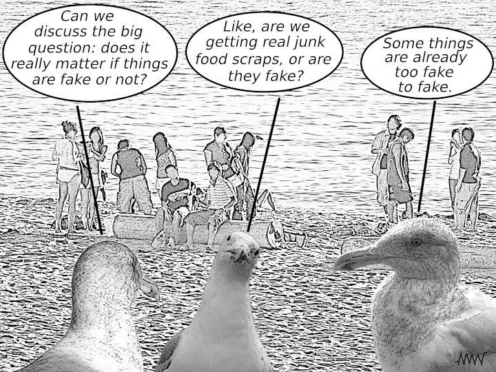 Cartoon
                                                          of seagulls
                                                          wondering
                                                          wondering if
                                                          it matters
                                                          humans are if
                                                          some things to
                                                          on a road